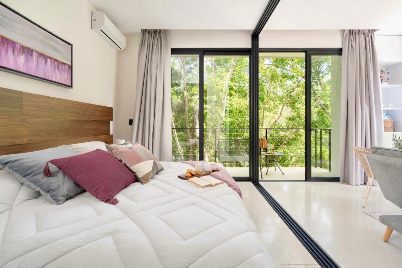 Stylish And Peaceful Jungle Studio At 525 Tulum Extérieur photo