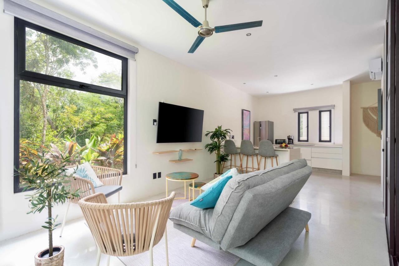 Stylish And Peaceful Jungle Studio At 525 Tulum Extérieur photo