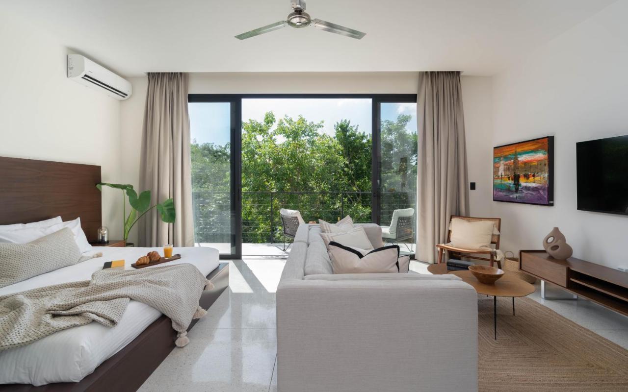 Stylish And Peaceful Jungle Studio At 525 Tulum Extérieur photo